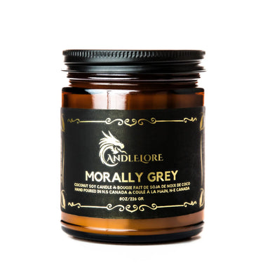 Medium Morally Grey candle